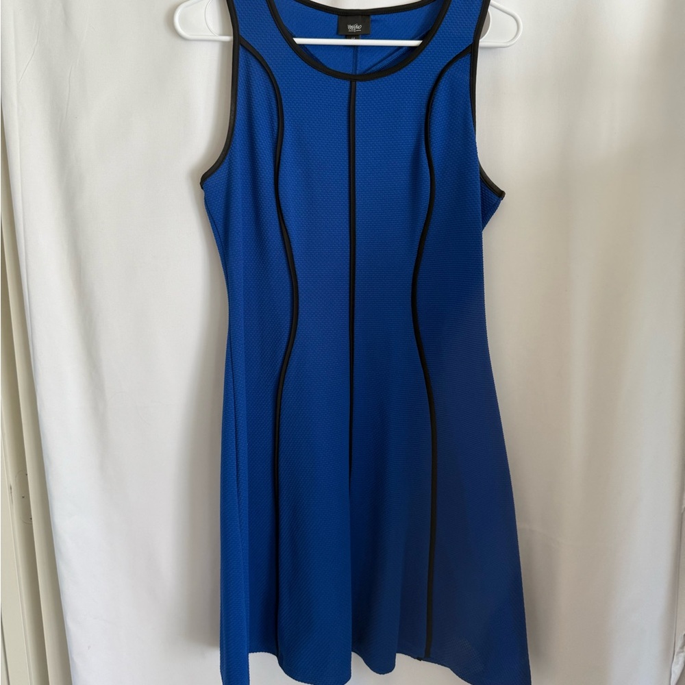 Wilfred Royal Blue Sleeveless Midi Dress
